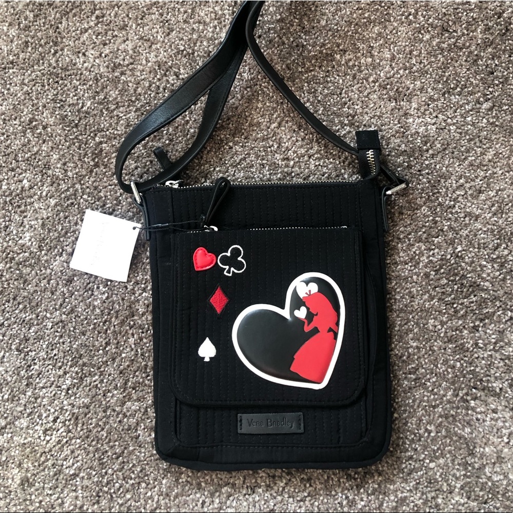Vera Bradley Queen of Hearts Crossbody
